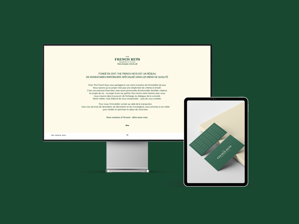 The French Keys - Branding